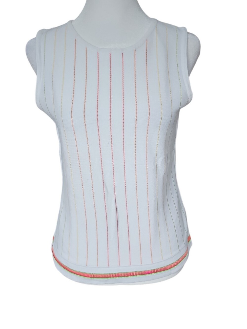 St Aumont Colored Striped Tank Small
